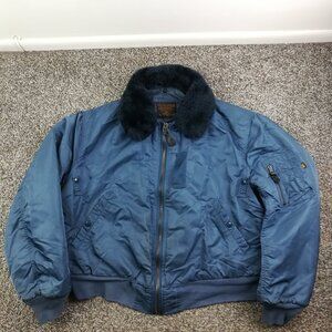 Vintage 70s Alpha Industries US Air Force Type B-15C Jacket Flying Military XL